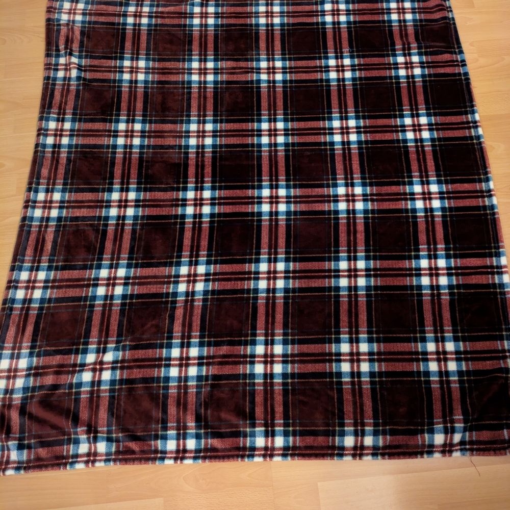 Blanket Plaid A-Line Plush Blanket